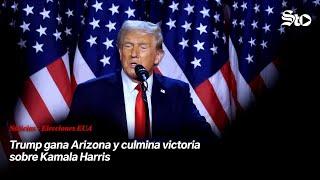 Trump gana Arizona y culmina victoria sobre Kamala Harris