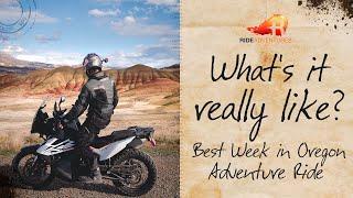 Our Best Week in Oregon Adventure Motorcycle Tour | What's it really like?