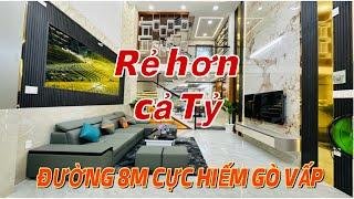 Bán nhà Gò Vấp. Đường xe ô tô 8m ngủ trong nhà ngay chợ Phạm Văn Bạch và siêu thị Emart 2 giá rẻ