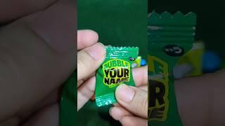 unwrapping Bubble Ball #candy #chocolate #lollipops #shortsfeed