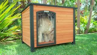  Protect your dog from the elements with the Haven dog kennel by Somerzby!  