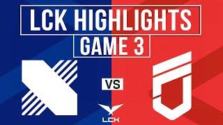 DRX vs DNF Highlights Game 3 | LCK Cup 2025 | DRX vs DN Freecs