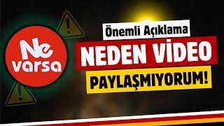 Sosyal Medya Onların Elinde! Neden Video Paylaşmıyorum! Önemli Açıklama! @ensaryasarr