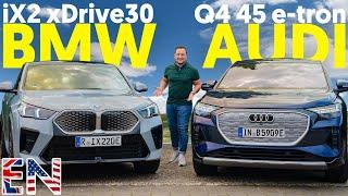 BMW iX2 VS AUDI Q4 Sportback - which one is the hottest electric SUV coupe?