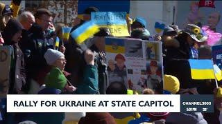 Rally for Ukraine at State Capitol