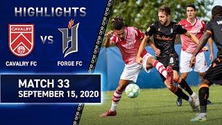 CANPL HIGHLIGHTS: Cavalry FC vs. Forge FC (Sept. 15, 2020)