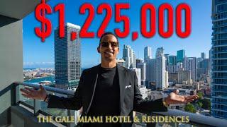 Touring a $1,225,000 Unit at the Gale Miami Hotel & Residences!