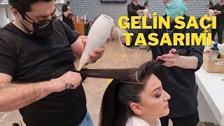 GELİN SAÇI TOPUZ TASARIMI NASIL YAPILIR?Gelin Başı Nasıl Yapılır?