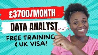 £3700/MONTH ENTRY LEVEL DATA ANALYST JOBS | WORK FROM HOME WORLDWIDE or HYBRID