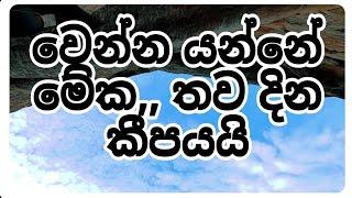 තව දින කීපයයි,, වෙන්නේ  යන්නේ මේක, siwhela foundation