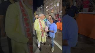 PM Modi interacts with creator of 'Modi Mask' in Patna | #shorts