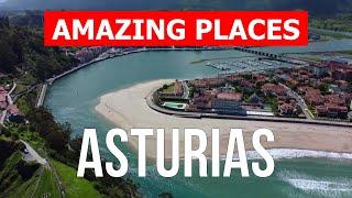 Travel to Asturias, Spain | Vacation, beaches, nature, places, tourism, landscapes | Video 4k drone