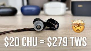 NO WAY $20 SOUNDS THIS GOOD! - Moondrop Chu Review