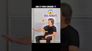 Tom Cruise revealed that he's a big fan of bts during the Run Jin episode ️ #jin #bts #tomcruise