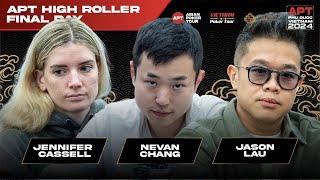 Asian Poker Tour Phu Quoc 2024 -  APT High Roller Final Day -  USD 91,000 For First