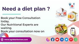 Need diet plan?  | eGlobalDoctors