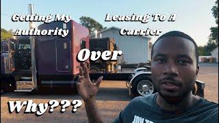 WHY I DECIDED TO GET MY AUTHORITY OVER LEASING TO A CARRIER. TOTAL COST TO START AUTHORITY$$$$