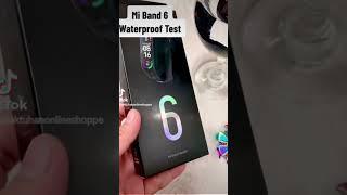 Mi Band 6 Waterproof Testing #gadgets #miband #smartwatch #waterproof