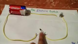 Switch board with safety pin