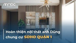 Thiết kế thi công trọn gói căn hộ chung cư 50m2-2PN