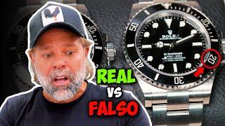 Así luce el mejor Rolex falso que he visto - ¡INCREÍBLE!