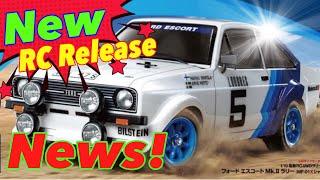 More RC Release News From Tamiya, Mardave & Schumacher. Escort MK2, Fighting Buggy, TA07 MSX & Cobra