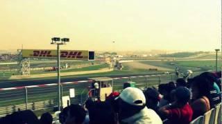 Formula 1 Indian Grand Prix 2011 View from Grandstand Classic Stand 1 West