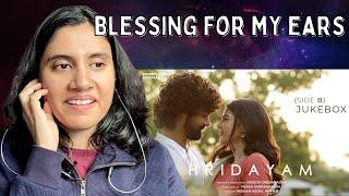 Hridayam - Audio Jukebox (Side B) Reaction  | Pranav | Kalyani | Darshana | Hesham | Ashmita Reacts