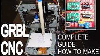 How to make GRBL+CNC V3 Shield+ Arduino based Mini CNC machine a Complete Giude