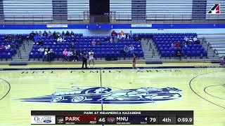 MNU Women’s Basketball vs. Park 2024