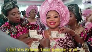 Chief Mrs Patience Tosan Koleosho, Yeye Aare Gbobaniyi of Ile Titun, celebrateS her 60th part 3