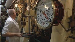 Ship Engine Room - Triple Expansion Steam Engines - 'SS Shieldhall'