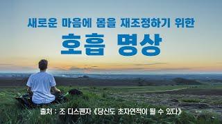 조 디스펜자의 ‘호흡 명상’ 따라하기 #조디스펜자 #호흡명상 #당신도초자연적이될수있다