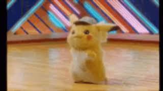 Detective Pikachu dancing in a nutshell