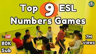 359 - Top 9 ESL Numbers and Counting Games