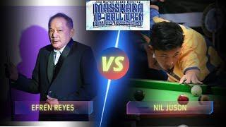 EFREN REYES VS NIL JUSON | 2024 MASSKARA 10-BALL OPEN #billiards #10ball #tournament