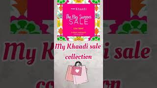 khaadi sale | my online shopping | khaadi sale shopping ️ #khaadi #shorts#sale #shopping