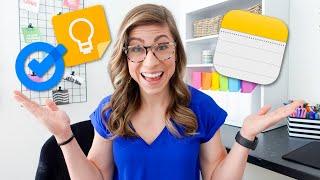 Google Keep vs Google Tasks vs Notes App | How Are They Different and How Do I Use Them?