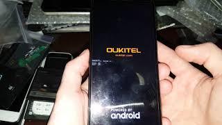 Oukitel Mix 2 hard reset сброс настроек графический ключ пароль зависает тормозит висит how to reset