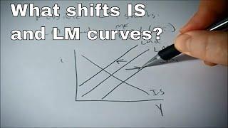 What shifts the IS or LM curves