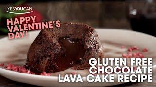 Gluten Free Chocolate Lava Cake Recipe with YesYouCan Chocolate & Orange Cake Mix