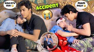 Fake Accident Prank On Him| His Reaction was Priceless| Ye Nahi Karna Chahiye tha mujhe 