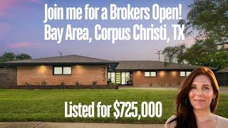 Beautifully Updated Mid Century Modern home blocks away from Ocean Drive in Corpus Christi, Texas!