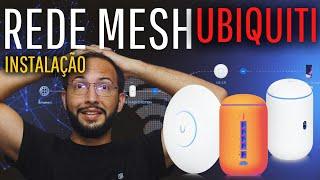 INSTALAÇÃO: REDE MESH com UBIQUITI - A Mais Robusta e Inteligente