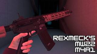 Rexmeck's NEW MW22 M4A1! | Bonelab Mods