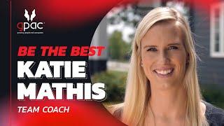 #BeTheBest | Katie Hoogland: Staying focus on your why | gpac