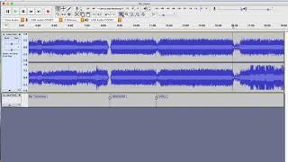 Use Audacity to title and export songs from an audio file using labels and multiple export.
