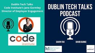 Dublin Tech Talks with Code Institutes Jane Gormley