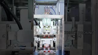 special-shaped bag packaging machine,liquid packing machine,2 lanes filling machine #packingmachine