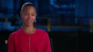 ZOE SALDANA 'Avatar The Way of Water' Interview